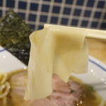 手打式超多加水麺 ののくら - 一反木綿(^_^)