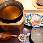 日本料理 柳燕 - 猪しゃぶ 胡椒で