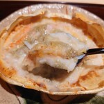 日本料理 柳燕 - 津居山かにのグラタン 白味噌仕立