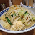 タンメン トナリ - タンメン（生姜W、大蒜）740円（税込）