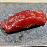 鮨 心白 - 赤身は漬けてあります　ジャンケン勝ちたいよ〜！