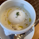 Cafe Gourmand - 長谷川さんの蕪のポタージュ