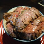 韓湯 みっちゃん - 炙りレアハラミ丼