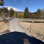 Cafe Gourmand - 창문에서 보이는 아사마산