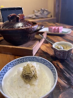 h Matsusakaushi Suzukin - 銀シャリのおともに牡蠣バター（季節限定）
