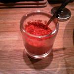 つけ麺屋 やすべえ - お願すると登場する「一味」