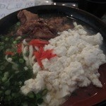 城 - ゆし豆腐そば　（おぼろ豆腐）