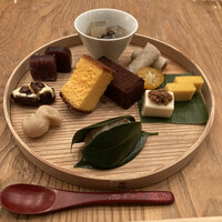 HIGASHIYA GINZA - 二の盆（間食）三の盆（和菓子）