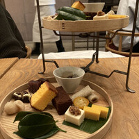 HIGASHIYA GINZA - 茶間食セット4950円（2種のお茶付）