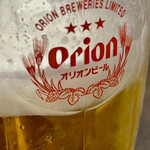 小桜 - 先ずはおじぃ自慢のオリオンビールです！