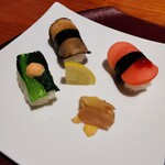 Fuku itadaki - 野菜寿司