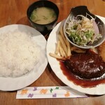 カフェ&クック 敦館 - 「敦館ランチ(魚フライ)チョイス」800円