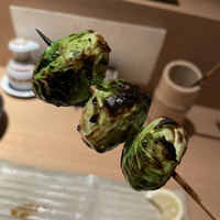 焼鳥 おみ乃 - 芽キャベツ