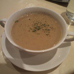 アショカ 大阪店 - 野菜ランチのスープ