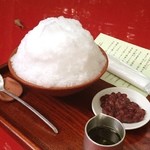 さるや - 氷室の氷 抹茶あずき