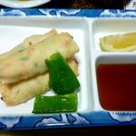 鯉川温泉旅館 - 夕食のアップ3