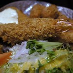 和食家 おがわ亭 - ミックスフライ御膳980円