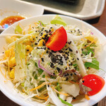 Nikuno Daigo - 定食のサラダ