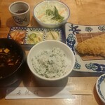 菩提樹 - ロースかつ定食¥1630-