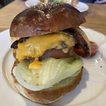 HARU Diner - ベーコンチーズバーガー　1500円（税抜き）