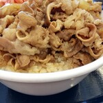 松屋 北本店 - 牛めし大盛り 530円