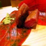 鮨 おとわ - 大間 鮪炙り刺し