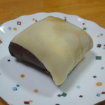 ラップドクレープ コロット - ラップをとったチョコイチゴ