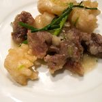 中国料理 頂好 - 砂肝とイカの塩炒め