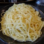 つけ麺屋 おやじ - わさびつけ麺の麺大盛り