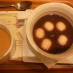 Nana's green tea - 白玉ぜんざい＆コーヒー