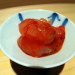 鮨 おとわ - 甘海老酒盗