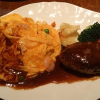 グリル満天星 麻布十番 新宿店 - オムライス&ハンバーグ