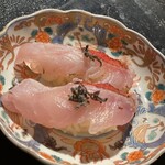 SUSHI MANISHI - 熟成金目鯛