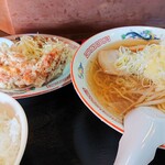 らーめん 紫龍 - 2022年1月　今年も唐揚げデカい！