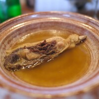 比良山荘 - でた！クマの手。うーん、なんかわかりづらいね(*_*;