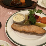 味のレストラン えびすや - 生鮭のバター焼きコース！