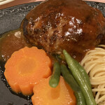 味のレストラン えびすや - ハンバーグステーキセット！