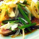 大衆料理　川治 - かつおタタキ