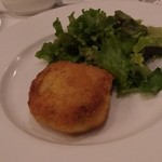 ラ ブラスリー - 2012 12 蟹クリームを舌平目で巻いた衣焼き “チェスターフィールド”