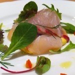 鮮魚のカルパッチョ