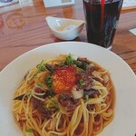 Bejita Buru Kicchi Ni Rodori - 上州牛と下仁田ネギの和さんしょうパスタ (1,518円・税込)