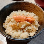 四季の里 和平 - 蟹のセイロご飯