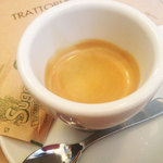 TRATTORIA IL PISTACCHIO - ランチ。エスプレッソ。2012.11.21