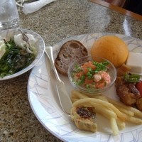 カフェ＆レストラン ヴァン - タマイの盛り付け