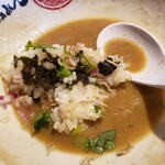 焼きあご煮干しらぁめん とびうお - お茶漬けを投下!!