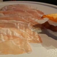cenci - ペルシュウは蜜芋フリットとリコッタチーズ。