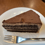 カフェドクリエ - 202201  ベルギー産チョコレートケーキ
