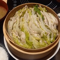 豚しゃぶ せいろ蒸し 豚匠 なんば邸 - ミルフィーユ御膳1,200円税込