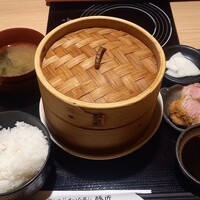 豚しゃぶ せいろ蒸し 豚匠 なんば邸 - ミルフィーユ御膳1,200円税込