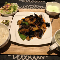 御膳房 六本木店 - 麻婆茄子定食